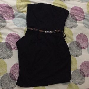 NWTs strapless LBD with POCKETS..belt not included